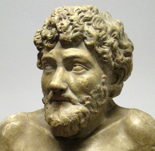 Buste d'Esope, premier fabuliste célèbre